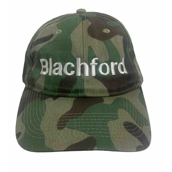 Blachford Camo Logo Hat The Authentic T-Shirt Company Hat - Picture 1 of 9